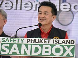 ภูเก็ตหนุนนโยบายนักท่องเที่ยวปลอดภัย “Safety Phuket Island Sandbox” นำร่อง 31 จังหวัด