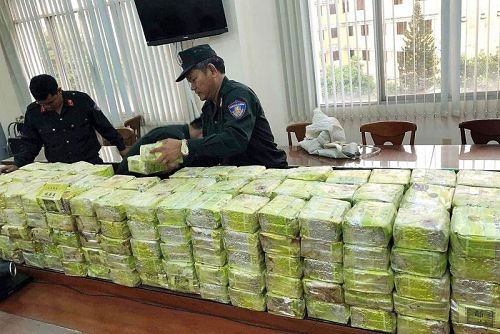 ยูเอ็นเผยมูลค่าการซื้อขายยาเสพติดในเอเชียพุ่งสูงช่วง Covid-19 ไทยยังเป็นศูนย์กลางการซื้อขาย Photo by - / Vietnam News Agency / AFP