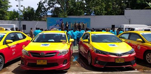 เปิดตัวโครงการนำร่องแท็กซี่วิถีใหม่ Hello Taxi Happy Phuket พัฒนามาตรฐานบริการนักท่องเที่ยว ภาพ เอกภพ ทองทับ