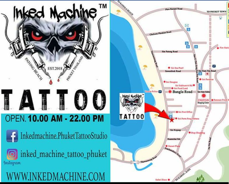 ร้านสัก Inked Machine™ Tattoo