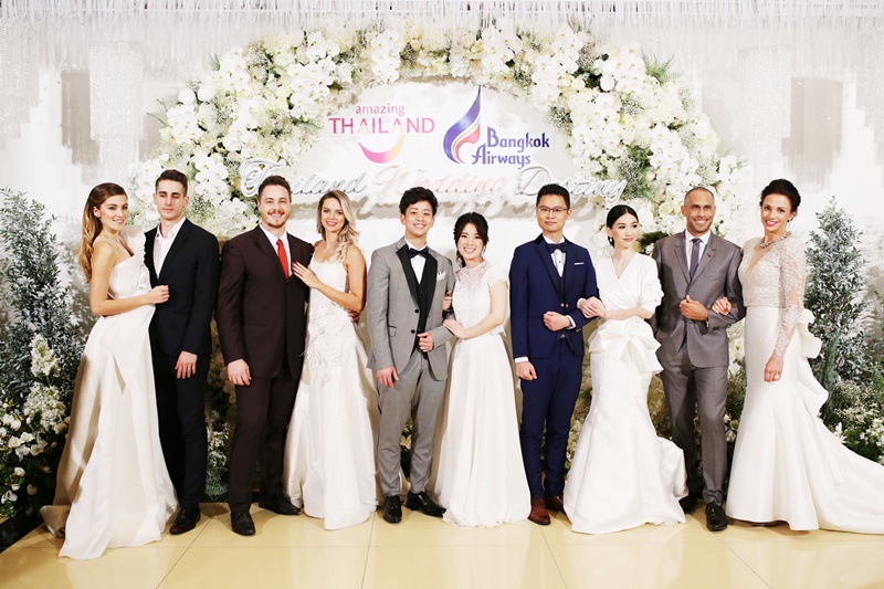 9 คู่รักจากทั่วโลกร่วมงานแต่งสุดหรู “Thailand Wedding Destiny”