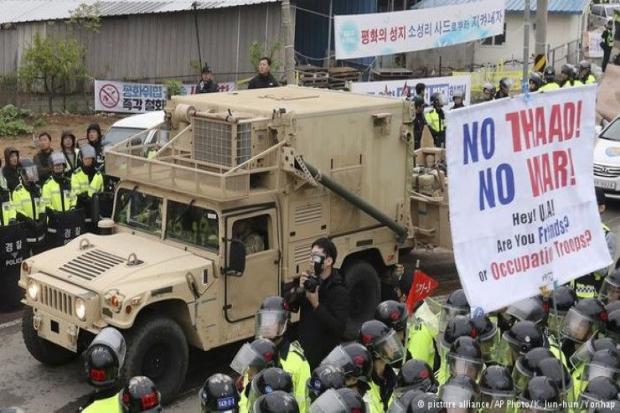 สหรัฐติดตั้งระบบป้องกันขีปนาวุธในเกาหลีใต้ เตรียมรับมือเกาหลีเหนือ