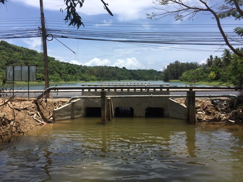 สะพานในหานซ่อมแซมแล้วเสร็จ เปิดใช้งานแล้ว ภาพ เทศบาลตำบลราไวย์