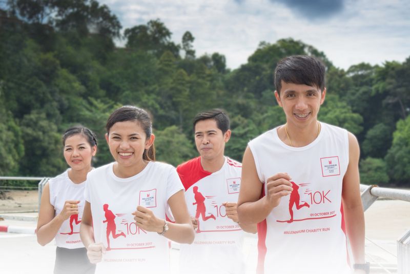 มิลเลนเนียมฉลอง 10 ปี จัด 10th Anniversary Millennium Charity Run  เพื่อโรงเรียนโรงเรียนภูเก็ตปัญญานุกูล