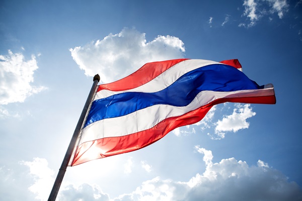 ธงชาติไทย ภาพ กรมประชาสัมพันธ์