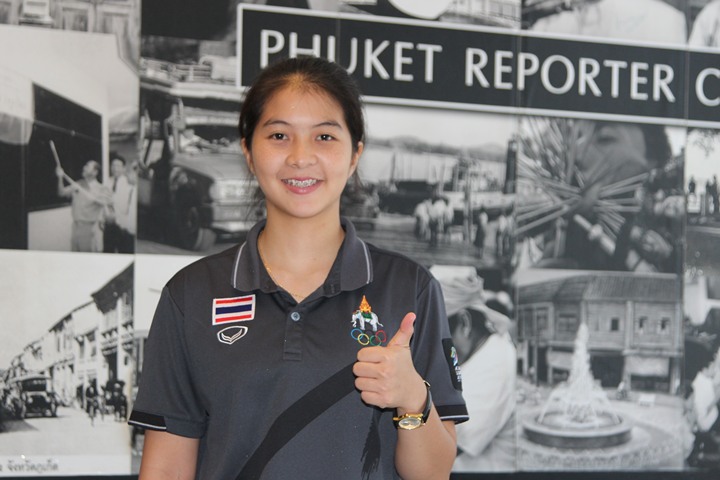 เด็กเก่งภูเก็ตตั้งเป้าตัวแทนประเทศไทย ไปแข่งขันกีฬาโอลิมปิกคาราเต้ - โด 2020