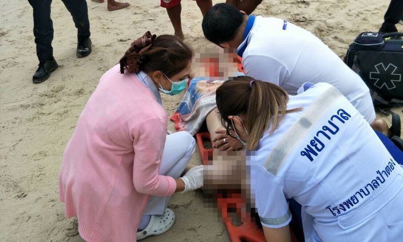 หนุ่มจีนจมน้ำหาดป่าตองดับก่อนเชคอินพักโรงแรมป่าตอง
