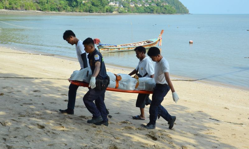 กู้ร่างหนุ่มเมียนมาถูกคลื่นใหญ่ซัดเรือจมทะเลดับ หลังออกหาปลากับเพื่อนหนุ่มไทย