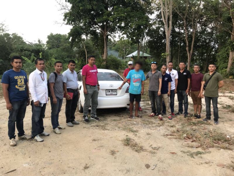 ชุดสืบฉลองร่วมสืบจังหวัดจับกุมสองคนร้ายชาย-หญิง ร่วมกันลักรถยนต์ที่จอดไว้หน้าบ้านกลางดึก