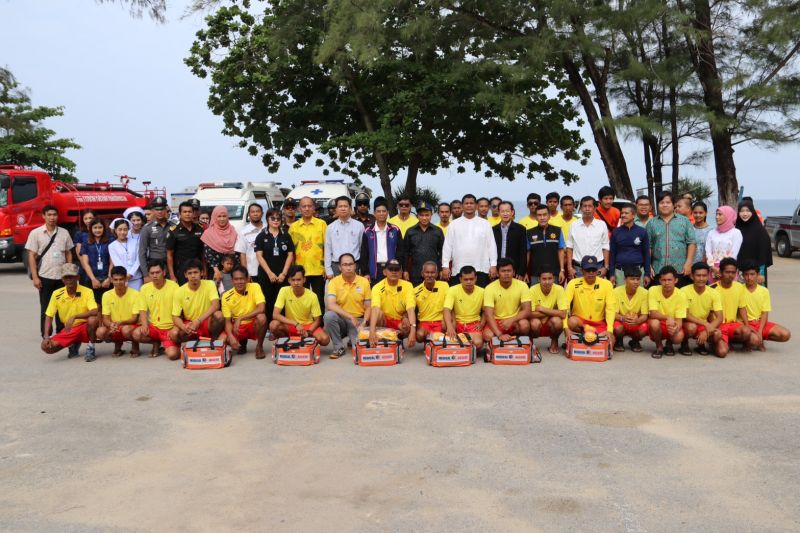 ไลฟ์การ์ด 34 คนลงปฏิบัติหน้าที่ 5 ชายหาดถลาง