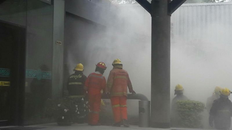 เพลิงไหม้ห้องควบคุมไฟโรงแรมดารา เสียหาย 1 ล้าน ไร้เจ็บ