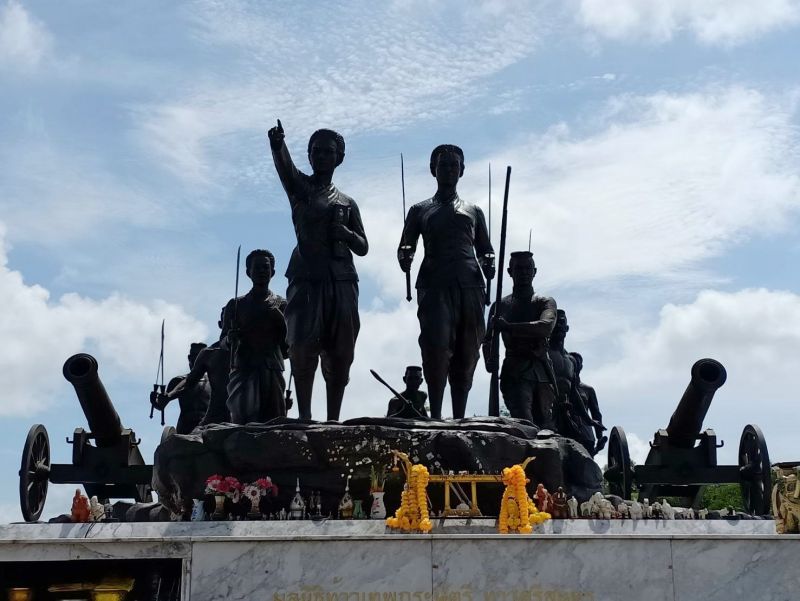 พ่อเมืองติดตามงานปรับภูมิทัศน์อนุสรณ์สถานเมืองถลาง แลนด์มาร์คทางวัฒนธรรม
