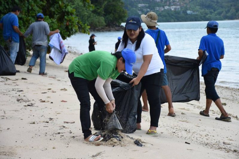 ภาพ เฟซบุ๊ก จิตอาสา Go-Eco Phuket