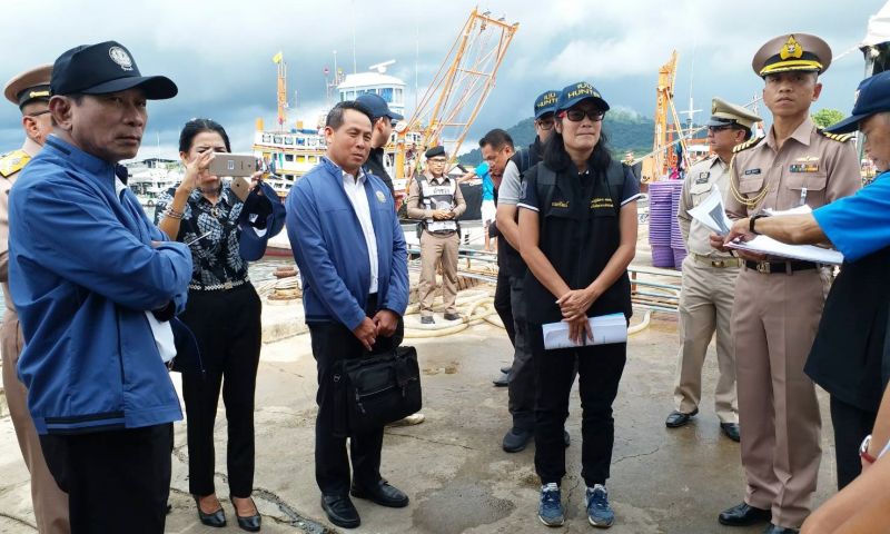 รองนายกลงภูเก็ต เตรียมความพร้อม EU ลงตรวจประมงผิดกฎหมายกลางเดือน