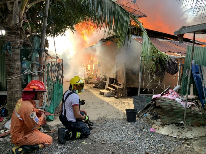 ภาพ งานป้องกันและบรรเทาสาธารณภัย เทศบาลเมืองป่าตอง