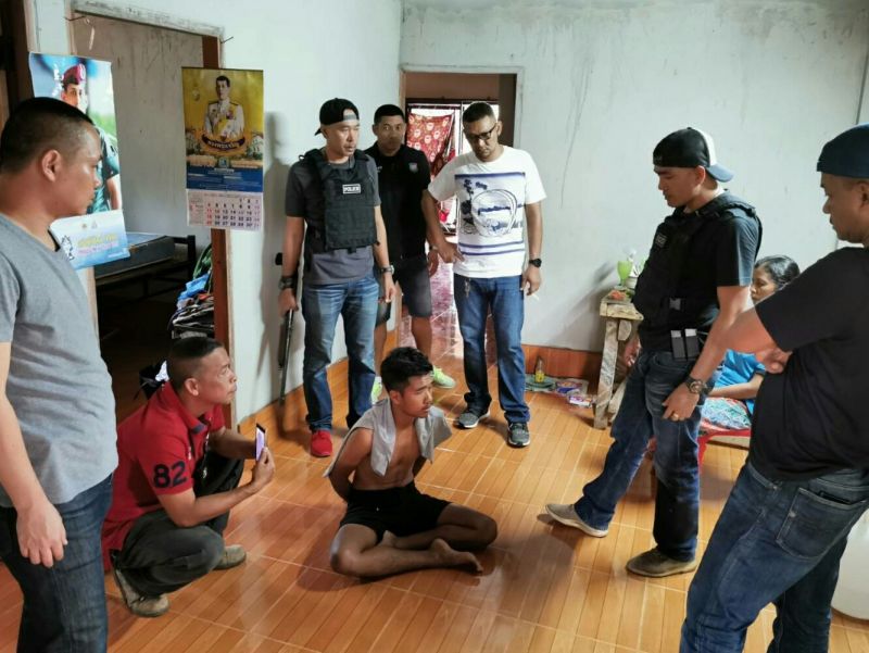 รวบคนร้ายยิงดับหนุ่มราไวย์กลางถนน หนีกบดานตรังแต่ไม่รอด