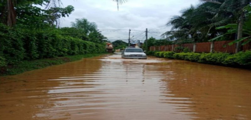 เพชรบูรณ์ ฝนตกหนักน้ำไหลหลากเข้าท่วมพื้นที่ อ.หล่มสัก