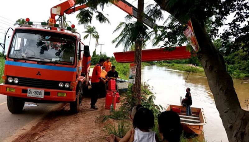 พิษณุโลก ฝนตกหนักน้ำไหลหลากเข้าท่วมในพื้นที่ 92 หมู่บ้าน