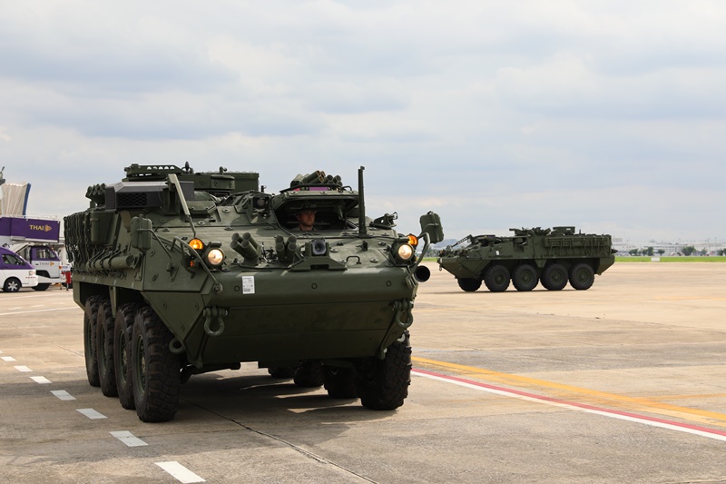 พิธีส่งมอบยานเกราะล้อยางลำเลียงพลทหารราบ Stryker-RTA ICV ให้แก่กองทัพบกไทย 2562