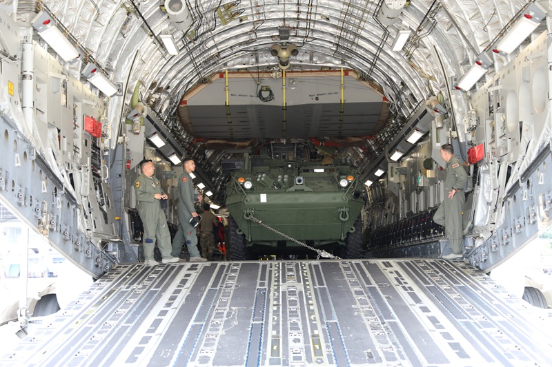 พิธีส่งมอบยานเกราะล้อยางลำเลียงพลทหารราบ Stryker-RTA ICV ให้แก่กองทัพบกไทย 2562