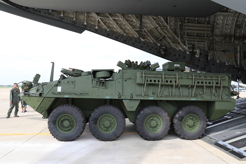 พิธีส่งมอบยานเกราะล้อยางลำเลียงพลทหารราบ Stryker-RTA ICV ให้แก่กองทัพบกไทย 2562