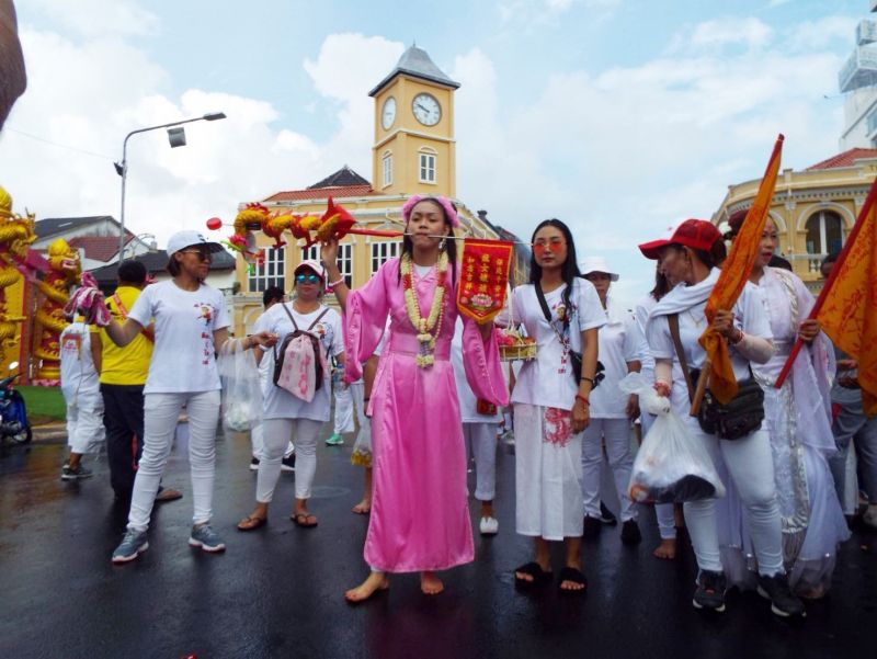 แห่พระภูเก็ต 62 ศาลเจ้าสะปำ บางคู ภาพ เอกภพ ทองทับ