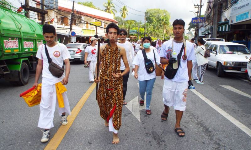 แห่พระภูเก็ต 62 ศาลเจ้าสะปำ บางคู ภาพ เอกภพ ทองทับ