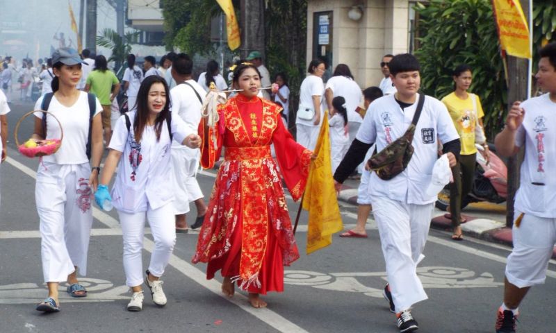 แห่พระภูเก็ต 62 ศาลเจ้าสะปำ บางคู ภาพ เอกภพ ทองทับ