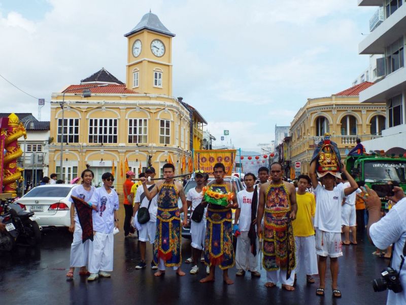 แห่พระภูเก็ต 62 ศาลเจ้าสะปำ บางคู ภาพ เอกภพ ทองทับ