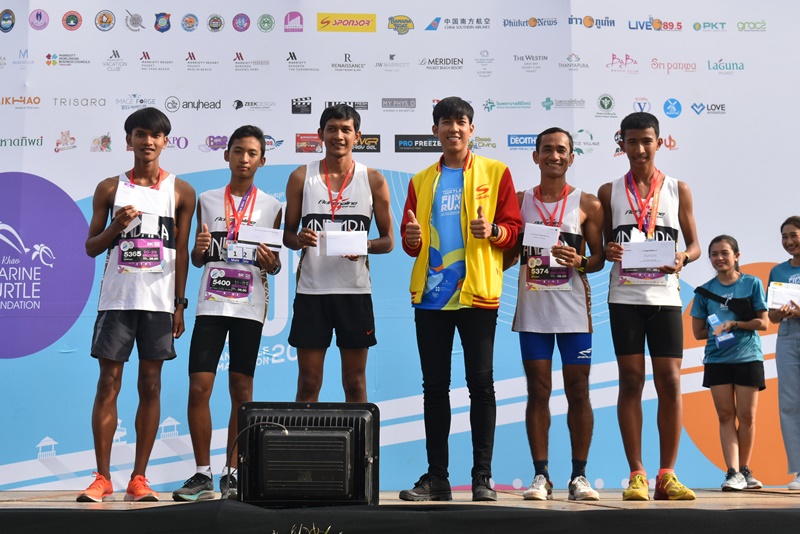 Overall 5k Male (ที่1 ซ้ายสุด)