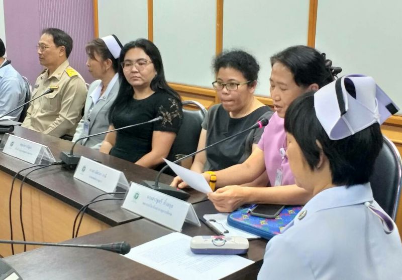 ผอ.รพ.แถลงข่าวตัดปลายนิ้วทารกแรกเกิด ยืนยันดูแลเต็มที่