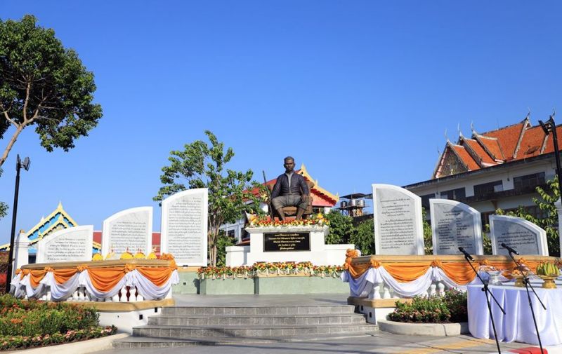 พิธีประดิษฐานรูปหล่อสำริดพระยาวิชิตสงครามฯ ภาพ เทศบาลนครภูเก็ต