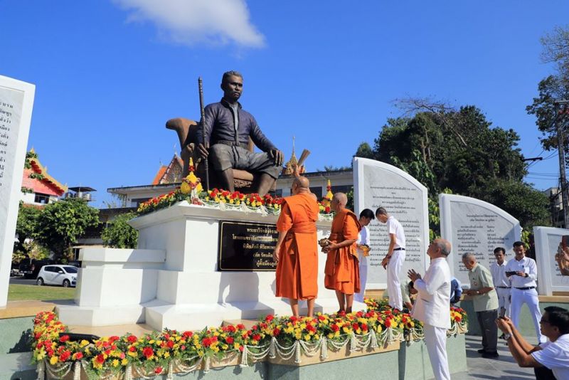 พิธีประดิษฐานรูปหล่อสำริดพระยาวิชิตสงครามฯ ภาพ เทศบาลนครภูเก็ต