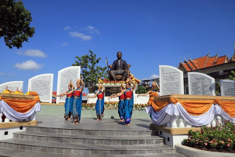 พิธีประดิษฐานรูปหล่อสำริดพระยาวิชิตสงครามฯ ภาพ เทศบาลนครภูเก็ต