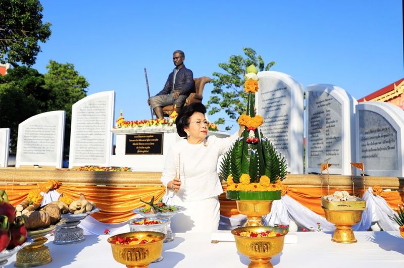 พิธีประดิษฐานรูปหล่อสำริดพระยาวิชิตสงครามฯ ภาพ เทศบาลนครภูเก็ต