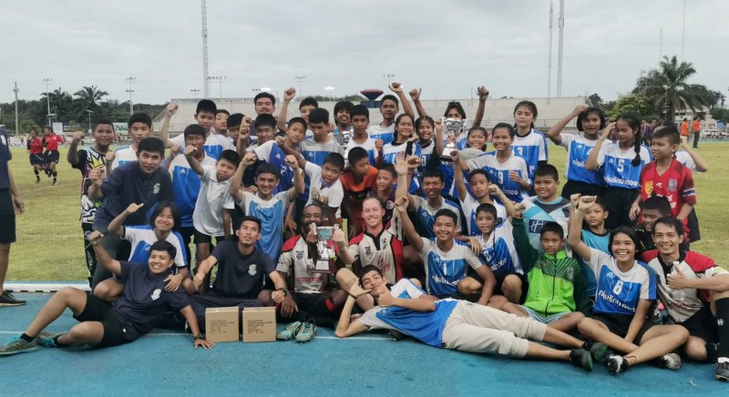 โรงเรียนเทศบาลเมืองป่าตองร่วมแข่งขันรักบี้ชิงแชมป์ระดับชาติรอบชิงชนะเลิศ