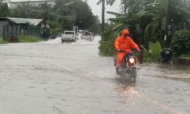 กรมอุตุฯเตือนภูเก็ตระวังฝนตกหนัก น้ำท่วมฉับพลัน น้ำป่าไหลหลาก