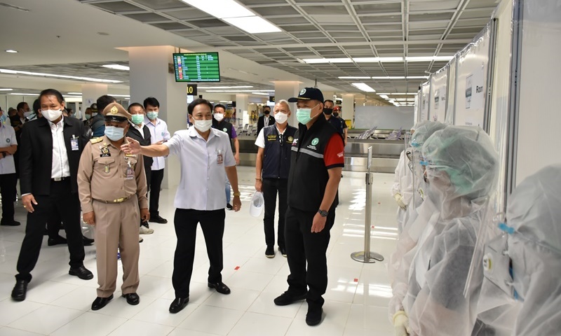 อนุทินลงพื้นที่ภูเก็ต ส่งมอบวัคซีน ร่วมประชุมวางแผนการฉีดวัคซีนป้องกันโควิด-19