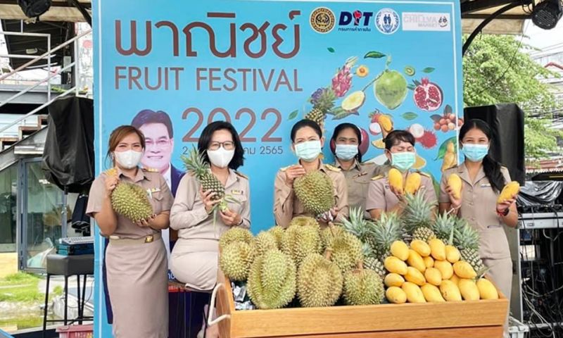 เริ่มแล้ว! พาณิชย์ Fruit Festival 2022 “ทุเรียน มะม่วง สับปะรด” ราคาถูก