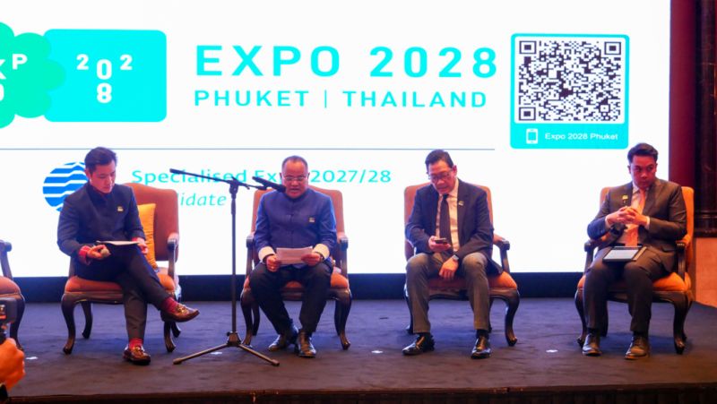 ผู้ว่าภูเก็ตนำภาครัฐเอกชนเยือนจีนรณรงค์หาเสียงเจ้าภาพจัด Expo 2028 Phuket Thailand