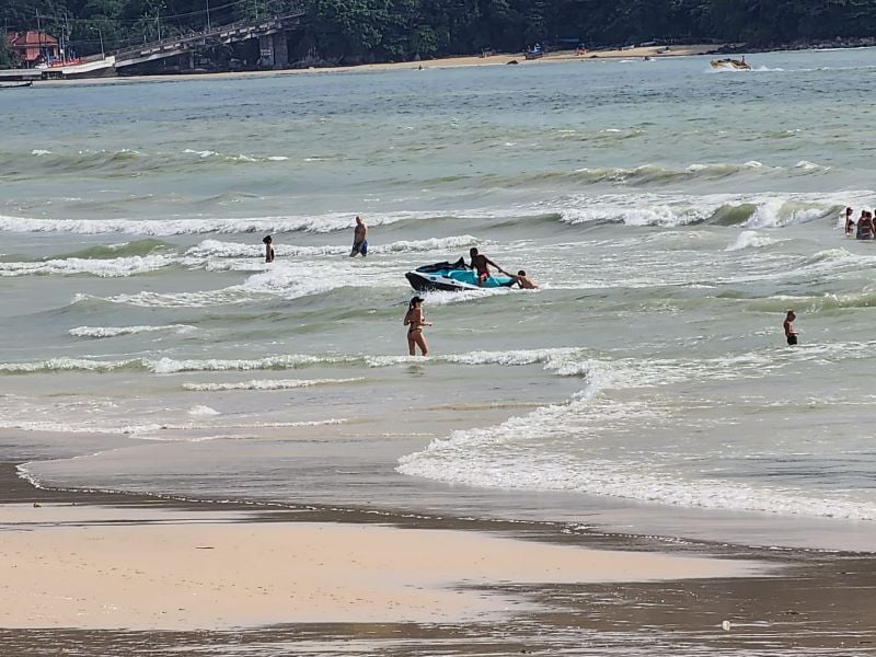 ภาพ เฟซบุ๊ก Patong Surf Life Saving