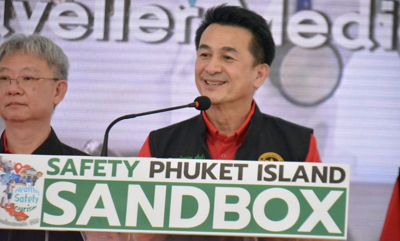 ภูเก็ตหนุนนโยบายนักท่องเที่ยวปลอดภัย “Safety Phuket Island Sandbox” นำร่อง 31 จังหวัด