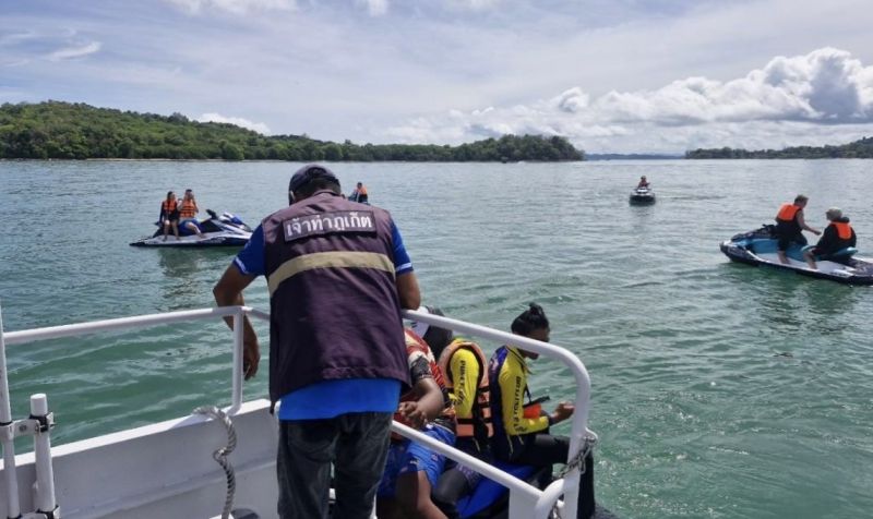 เจ้าท่าภูเก็ตสั่งตรวจปรับเจ็ทสกีขับในที่ห้ามใช้ พบใช้เรือไม่ได้รับอนุญาตกว่า 26 ลำ