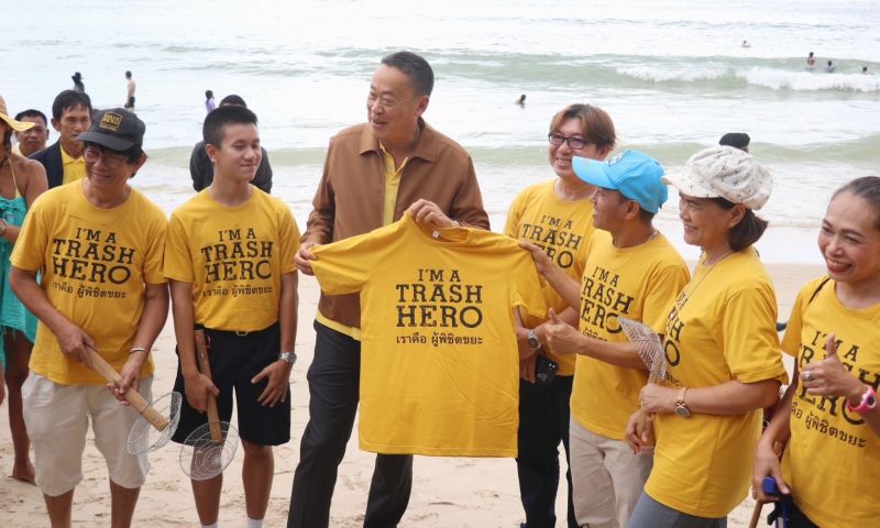 นายกเปิดโครงการ Phuket SandBox ต้นแบบอนุรักษ์หาดไทยภายใต้โครงการรักษ์ 72 หาดไทย เฉลิมพระเกียรติฯ