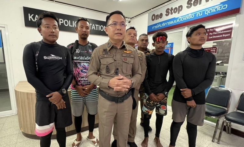 ผกก.กะรนแจงข้อเท็จจริงคลิปอินเดียกับเด็กลากร่มตะลุมบอนริมหาดกะรน ยืนยันไม่ได้นิ่งเฉย