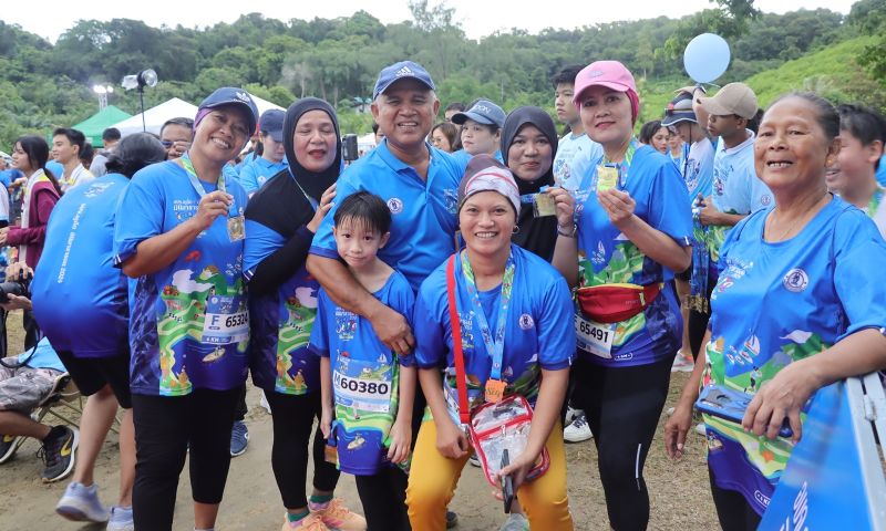 มินิมาราธอน ณ หาดซันไรซ์ เกาะสิเหร่ มีผู้เข้าร่วมการแข่งขันคับคั่งกว่า 3,000 คน