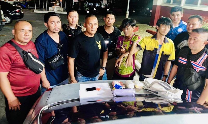 ตร.ภูเก็ตรวบแก๊งค้ายา ยึดไอซ์และยาบ้า 6,200 เม็ด ผตห.ปฏิเสธตลอดข้อกล่าวหา  อีกคนยังหลบหนี