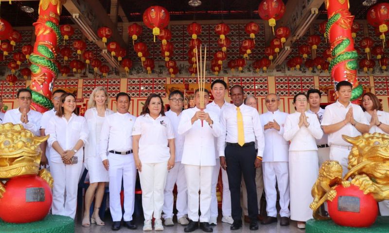 ภูเก็ตแถลงข่าวถือศีลกินผัก 67 และงานครบรอบ 120 ประเพณีถือศีลกินผัก ศาลเจ้าบางเหนียว