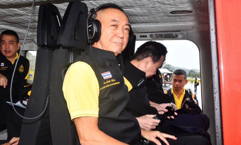 ดร.เฉลิมชัย ติดตามสถานการณ์ดินโคลนถล่ม ประสาน ผบ.ตร. เร่งรัดคดีบุกรุกพื้นที่ป่า