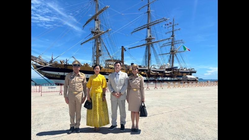 เปิดเข้าชมแล้ว เรือสำเภา Amerigo Vespucci ที่ได้ชื่อว่าเป็นเรือที่สวยที่สุดในโลก สัญชาติอิตาลี